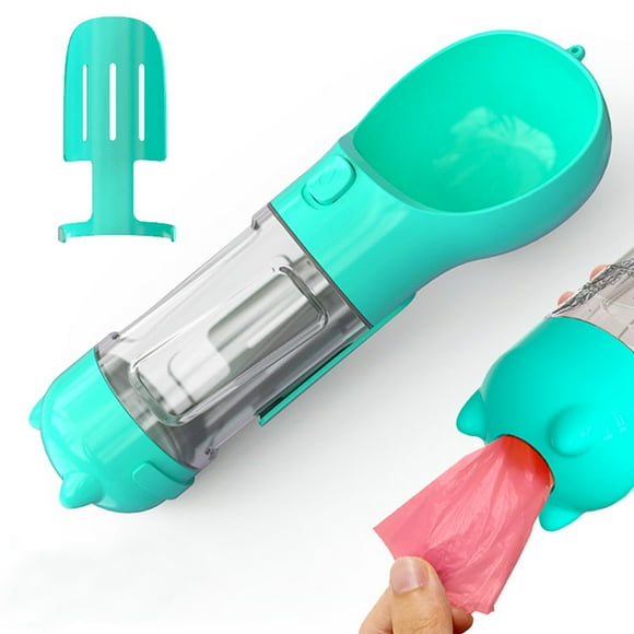 Amdohai Bouteille d'Eau pour Chien pour la Marche Distributeur d'Eau de Voyage Portable pour Animal de Compagnie Gobelet d'Eau Multifonction avec