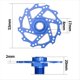 thumbnail image 4 of Adaptador de Cubo Hexagonal de Rueda de Disco de Freno de 4 Piezas de 17 mm para Arrma 1/7 Infraction Limitless Felony 1/8 RC, Piezas de Actualización Azules, 4 of 5