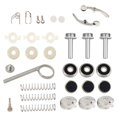 thumbnail image 1 of Conjunto de piezas de reparación de trompetas, parte de reemplazo, conveniente para utilizar el componente portátil universal del conjunto universal, Estilo B, 1 of 10