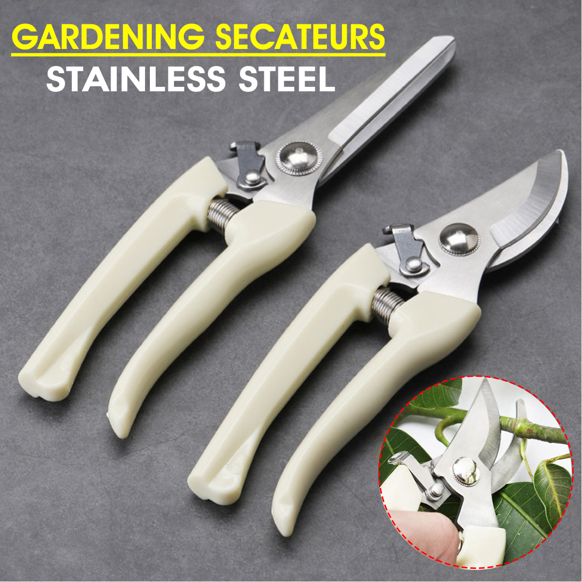 Pruning Shears Plant Scissors Trim Gardening Scissors Branch Secateurs