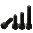 thumbnail image 1 of M3-0.5 x 25mm Hex Socket Head Cap Screws, 12.9 Grade Alloy Steel, Allen Socket Drive, Black Oxide Finish, Machine Thread，Full Thread （30 Pcs）, 1 of 1