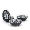 thumbnail image 3 of Hometrends Mini Round Dip Bowl 2oz Asst'd Black & White Pattern, Stoneware, 3 of 3