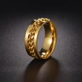 thumbnail image 2 of GHSDFBB Mens Fidget Rings Anxiety Spinner Rings for Men Classic Chain Rings for Women Teen Kids Boys Titanium Steel Ring, 2 of 7