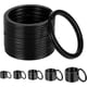 thumbnail image 1 of 50-pack Metal Black Split Key Rings for European Market, 1 of 5