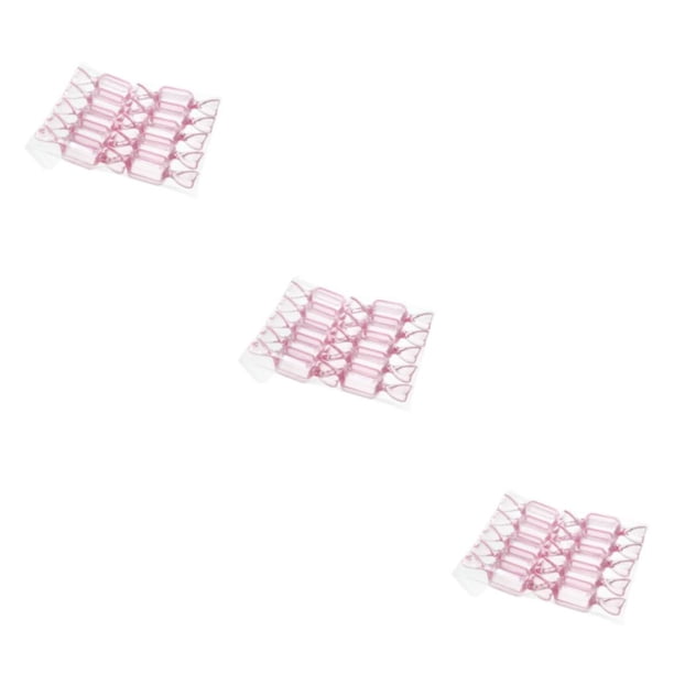 Cateissary 10 piezas PS Candy Box Adorable Smooth Bowknot Shape Reemplazo Halloween Case Container Wrapping Transparente Type1 NO1