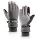 thumbnail image 2 of onlyliua ¡ ¡Descuentos de Temporada! Guantes de Esquí, Mujer, Otoño E Invierno, Resistentes Al Frío y Al Viento, Además de Terciopelo Grueso, para Deportes de Conducción, Cálidos y Resistentes Al Vie, 2 of 2