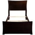 thumbnail image 6 of Pemberly Row Twin XL Traditional Styled Wooden Bed in Espresso, 6 of 7