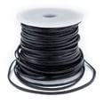 thumbnail image 2 of The Bead Chest 1.5mm Black Flat Leather Cord (75ft), 2 of 4