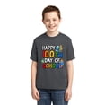 thumbnail image 2 of Wild Bobby Happy 100th Day of School Cute Pencil Marker, 100 Days of School 2024 2025 Design for Kids Youth Boys Girls School Unisex Boys Girls Graphic Youth T-Shirt, 2 of 6