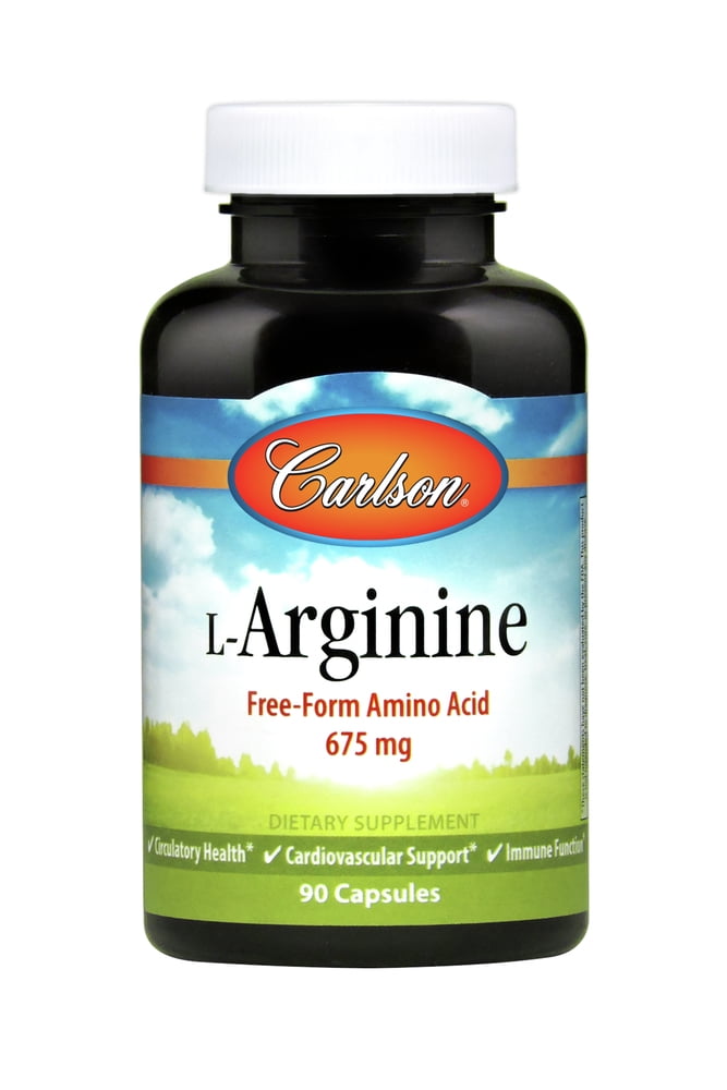 L-Arginine Carlson Laboratories 90 Caps