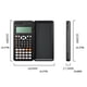 thumbnail image 4 of Seitruly Calculadora científica Bloc de notas Profesional Principiante Estudiante Función portátil Pantalla digital Dispositivo de cálculo Type3 NO3, 4 of 6