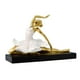 thumbnail image 4 of Figura de bailarina de ballet de estilo nórdico, decoración artística, estatuilla de mujer, resina, ballet Estilo D Aureato, 4 of 9