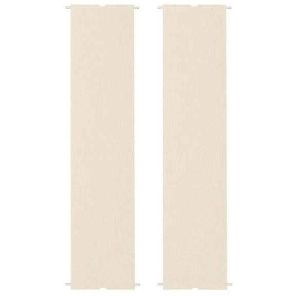 Topcobe 2 Pcs Pergola Replacement Canopy, UV Protection Pergola Shade Cover, Easy to Install, for 10 x 11.8ft Pergola, Outdoor Canopy, Shade Canopy, Patio Canopy, Khaki