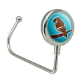 thumbnail image 2 of Sparrow Little Brown Bird on Stick Purse Bag Hanger Holder Hook, 2 of 4