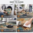 thumbnail image 4 of Roomisland Area Rugs 4x6FT Washable for Living Room, Non Slip Modern Abstract Carpet Stain Resistant Soft Low Pile Indoor Floor Rug for Bedroom Kitchen Home Office, 4 of 8