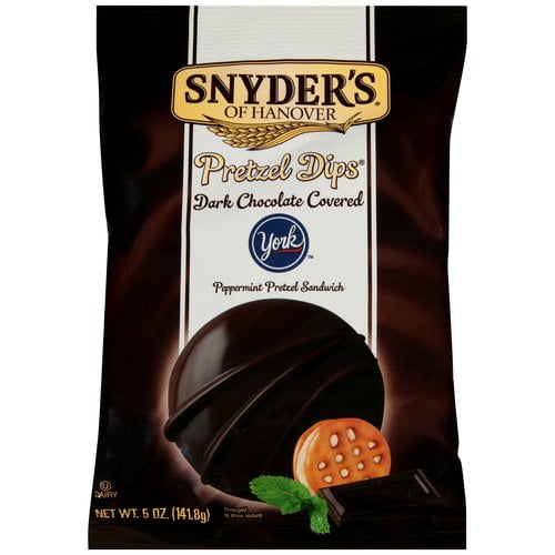 Snyder's of Hanover Dark Chocolate Covered York Peppermint Pretzel