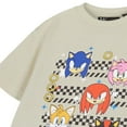 thumbnail image 3 of Sonic The Hedgehog Boys Group Faces Short-Sleeved T-Shirt, 3 of 3