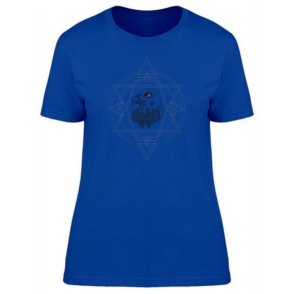 Eagle In A Geometric Frame T-Shirt Women -Image by Shutterstock, Female x-Large