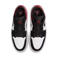 thumbnail image 5 of N I-K-E A i r-Jor-dan 1 Low Black Toe White Black Red Men's Shoes brand new IB8971-106, 5 of 5