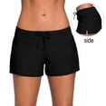 thumbnail image 3 of Pantalones cortos Traje de baño para mujer Tankini Calzoncillos de baño Parte inferior del traje de baño Pantalones cortos Bañadores de playa - Negro, 3 of 6