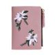 thumbnail image 1 of Monedero Para Tarjetas Bolsa Flores bordadas Mujeres Carteras cortas PU Cuero Monedero Tarjetero Embrague / Rosa Tmvgtek Para Estrenar, 1 of 9