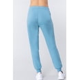 thumbnail image 3 of Simply Fashion Franch Terry Jogger Pants,TOPAZBLUE,2X, 3 of 4