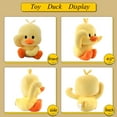 thumbnail image 4 of BESTSKY 11.8inch Plush Duck Stuffed Animal Soft Toys Yellow Duckling Duckie Stuff,Funny Cuddly Gifts for Kids Baby, 4 of 7