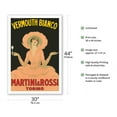 thumbnail image 2 of Vermouth Bianco - Martini & Rossi - Torino (Turin) Italy - Vintage Advertising Poster by Marcello Dudovich Unknown - Fine Art Matte Paper Print (Unframed) 30x44in, 2 of 4