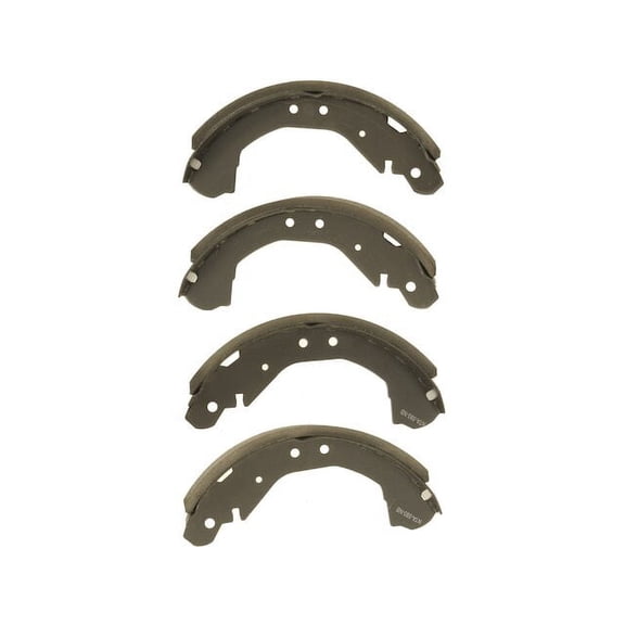 Rear Brake Shoe Set - Compatible with 1988 - 1992 Chevy C1500 1989 1990 1991