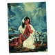 thumbnail image 1 of Kit de pintura de bricolaje por número, pintura en , arte de pared, imágenes colgantes, decoración, artesanal hecho , 15 Chica y Soledad Pintura de DIY por números, 1 of 7