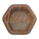 thumbnail image 1 of Caja de tarjeta de boda Zulema Hexágono de Madera Decoración Hueca Rústica Almacenamiento de Tarjetas de Boda, 1 of 8