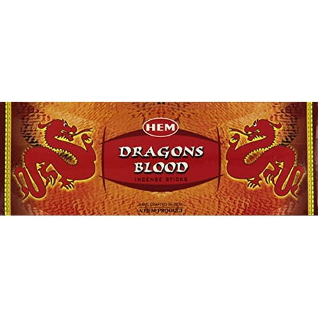 Hem Dragons Blood Red Incense, 120 Stick Box