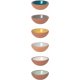 thumbnail image 1 of Juego de Cuencos de Terracota Now Designs Multicolor Diferenciados para Salsa de Soja, Juego de 6 Pi, 1 of 8