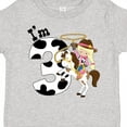 thumbnail image 4 of Inktastic I'm Three-cowgirl Riding Horse Birthday Girls Toddler T-Shirt, 4 of 5