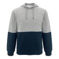 thumbnail image 1 of Sudadera George Talla EG con Capucha 2 Bloques Azul Marino con Gris Jaspe, 1 of 4