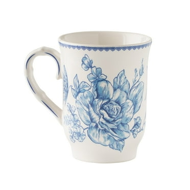 The Pioneer Woman Agatha 12 oz Blue Stoneware Mug