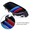 thumbnail image 3 of ABS set compatible with BMW X2 F39 series 2018 2019 2020 2021 2022 car grille bar trim clip M power performance accessories, 3 of 5