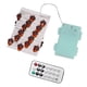 thumbnail image 1 of 3 metros 30 LED fresa impermeable alambre cadena luces decoración lámpara control remoto (A1), 1 of 8