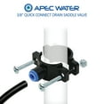 thumbnail image 2 of APEC Drain Saddle Valve 3/8" for Under-sink Reverse Osmosis System (SADDLE-DRAIN-3-8), 2 of 3