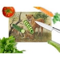 thumbnail image 2 of Lion and Cubs by Daphne Baxter Glass Cutting Board Large, 2 of 2