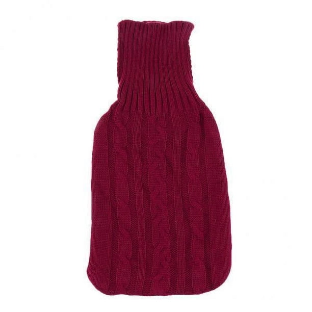Paquete de 2-4 fundas de y grueso para bolsa de goma para botella de agua caliente de 2000ml 2 piezas