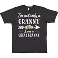 thumbnail image 3 of Inktastic I'm Not Only a Granny I'm a Great Granny with Flowers T-Shirt, 3 of 5