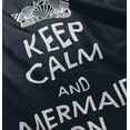 thumbnail image 5 of Keep Calm Mermaid On Beach Day Cute Bodysuit Jumper Girls Infant Baby Brisco Brands 18M, 5 of 7