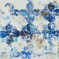 thumbnail image 2 of Pinto, Patricia 15x15 White Modern Wood Framed Museum Art Print Titled - Blue Quatrefoil III, 2 of 4