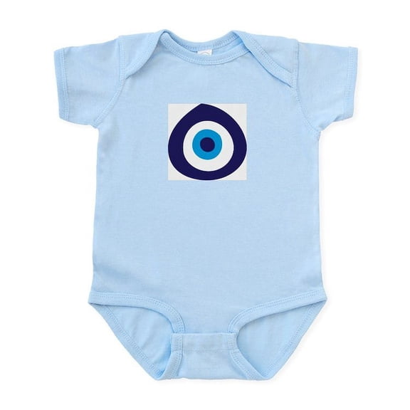 CafePress - Evil Eye Infant Bodysuit - Baby Light Bodysuit, Size Newborn - 24 Months