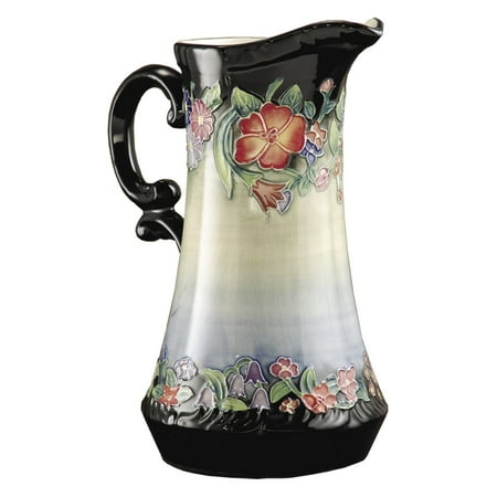 - Springdale Lighting Flower Garden Hand Painted Porcelain Jug