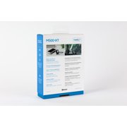 BlueParrott M500-XT Bluetooth Mono Headset with 93% Noise Cancellation Microphone & Lightweight Design, Black