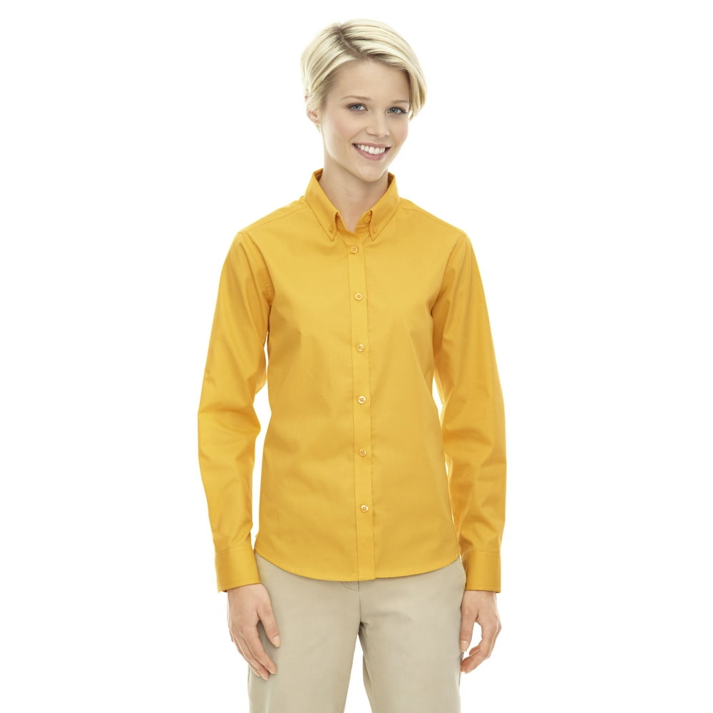ash-city-ash-city-core-365-operate-ladies-long-sleeve-twill-shirts-78193-walmart