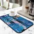 thumbnail image 2 of Tropical Botanical Coffee Mat Set of 2 Summer Vibes, Multi-Purpose Absorbent & Durable, 2 of 5