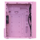 thumbnail image 5 of Gabinete Gamer XTREME PC GAMING Micro Torre Micro ATX 1 Fan Cristal Templado RGB Rosa rosa, 5 of 5